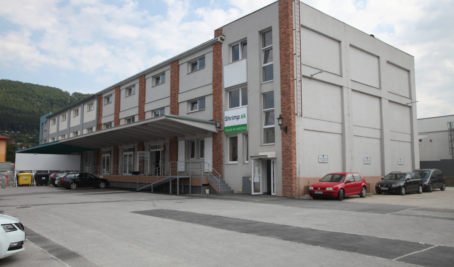 Administratívne priestory budovy Textil a.s. Žilina