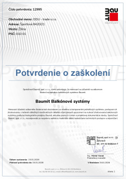 Certifikáty