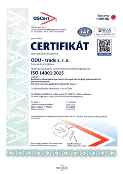 Certifikáty