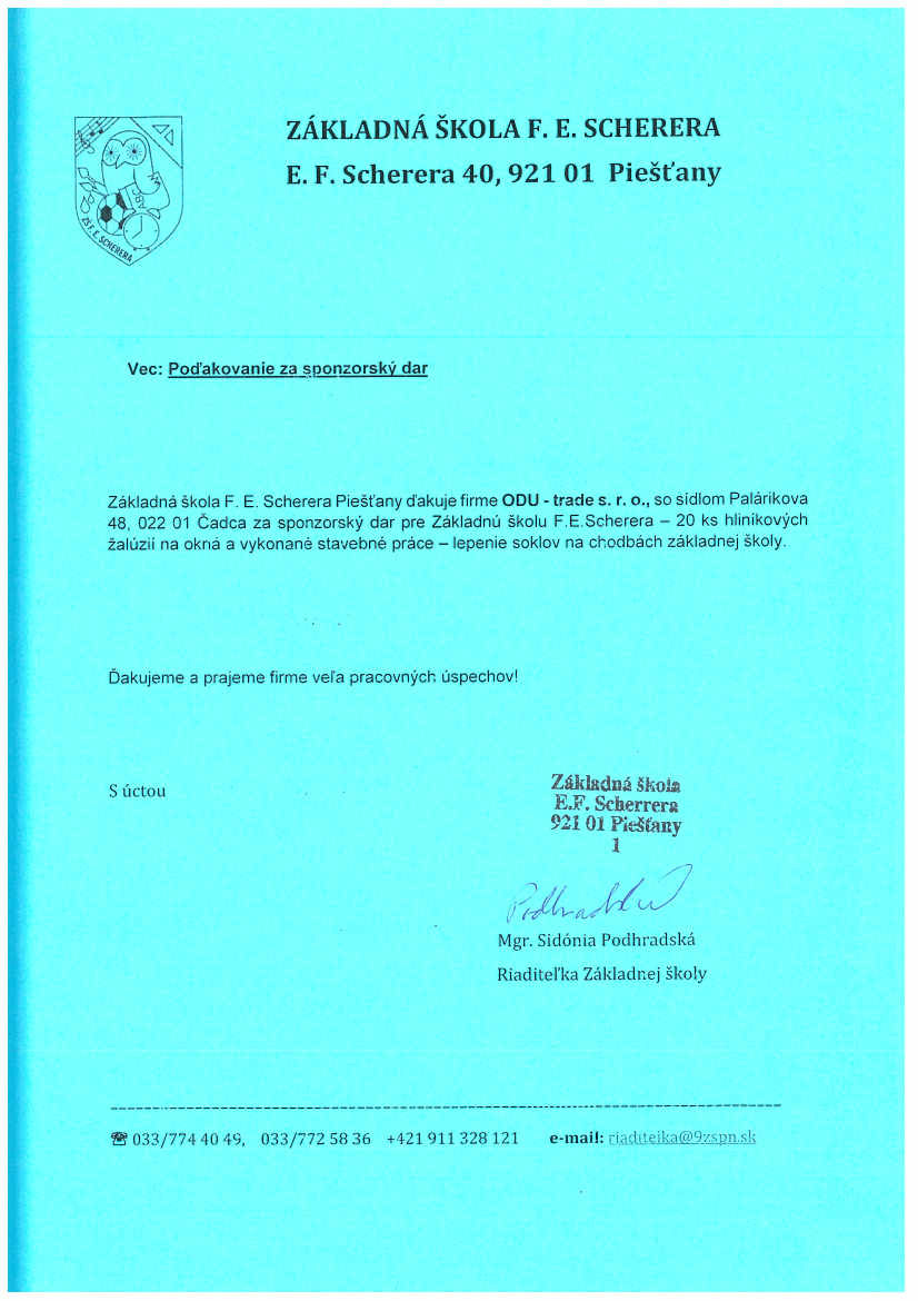 Radi sme pomohli!