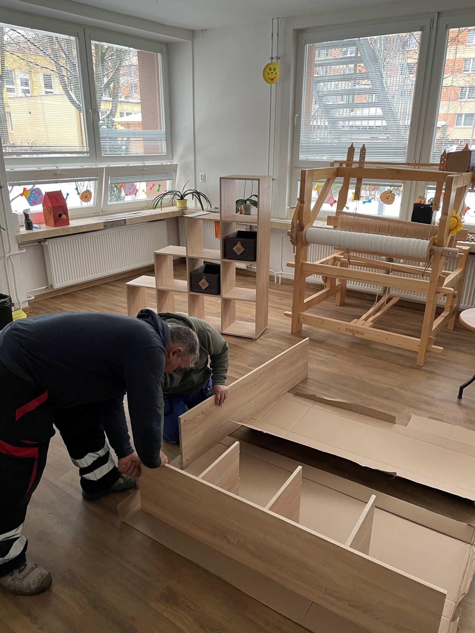 Pomohli sme zariadiť miestnosť v DSS Synnómia