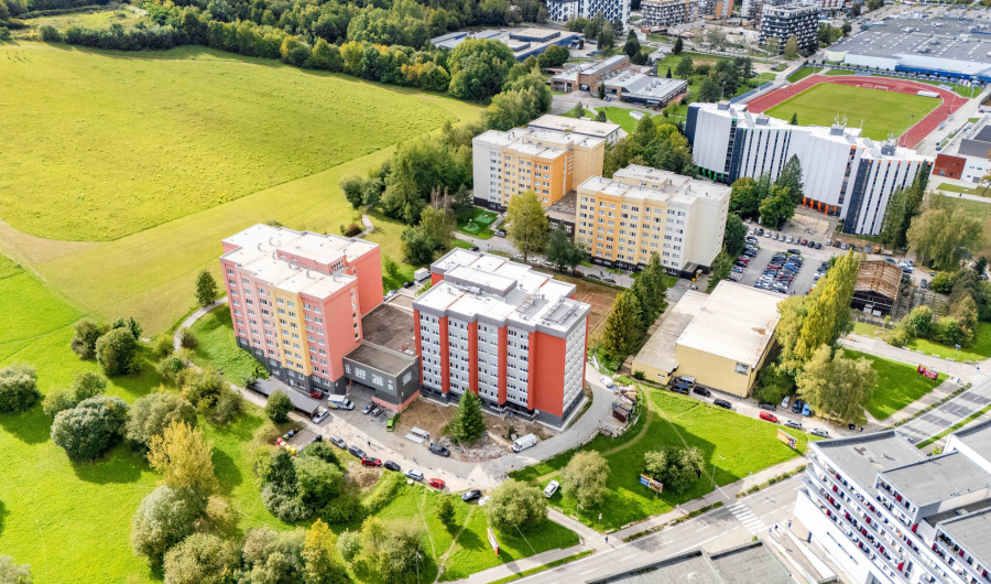 Reconstruction of Dormitories H of the University of Žilina          