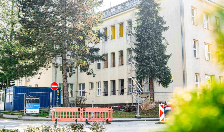 Rekonštrukcia očného a chirurgického pavilónu - Fakultná nemocnica v Žiline